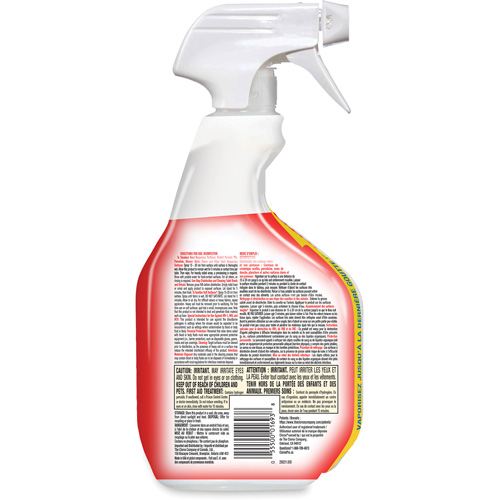 Nettoyant d&eacute;sinfectant contre les taches et odeurs biologiques, 946 ml, Bouteille &agrave; g&acirc;chette Consource