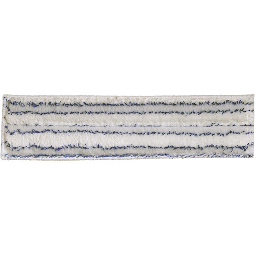 Microlight Floor Pad, Scrubber, Microfibre/Polyester, 5" x 24" Consource