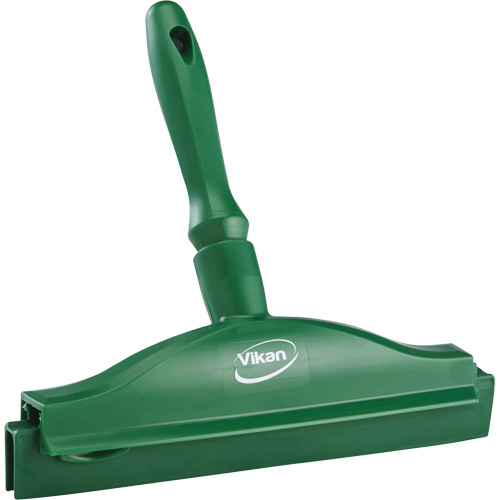 Raclette &agrave; lame double ultra hygi&eacute;nique, 10", Vert Consource