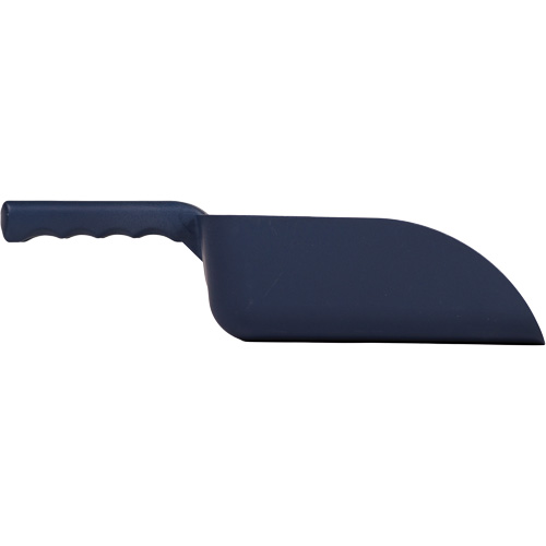 Metal Detectable Hand Scoop, Plastic, Blue, 32 oz. Consource