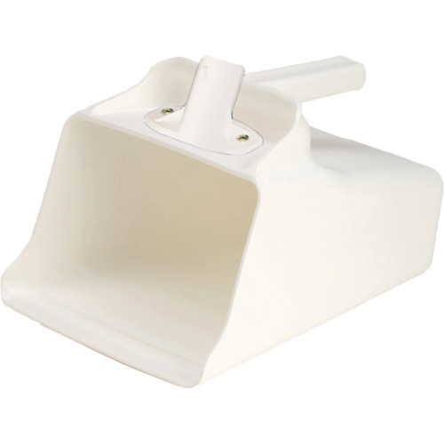 Mega Dipper Scoop, Plastic, White, 128 oz. Consource