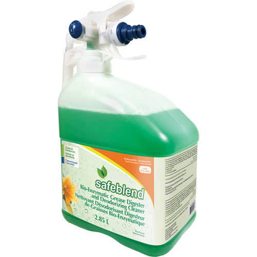Produit d&eacute;graissant concentr&eacute; &agrave; base denzyme et nettoyant d&eacute;sodorisant, Cruche Consource