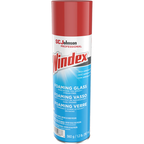 Nettoyant moussant pour vitres Windex, 560 g, Canette a&eacute;rosol Consource