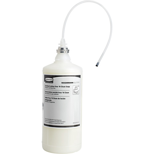OneShot&reg; Dye & Fragrance Free Lotion Hand Soap Refill, Cream, 800 ml, Unscented Consource