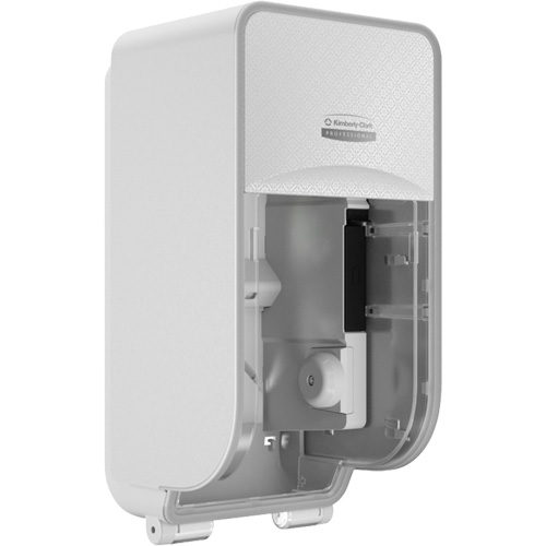 Distributeur de papier hygi&eacute;nique vertical de rouleaux standards Icon, Multiple Capacit&eacute; du rouleau Consource