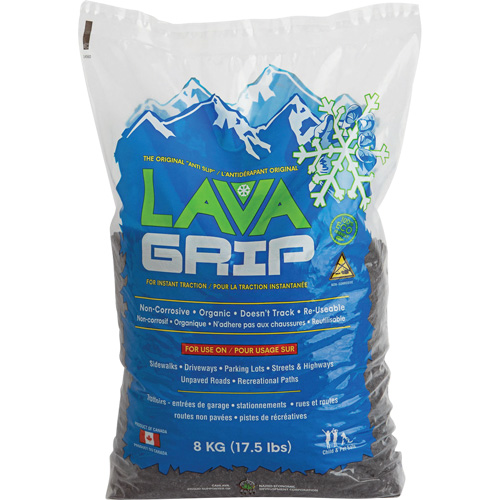 Aide &agrave; la traction LavaGrip, Taille du conteneur 17,6 lb (8 kg), Sac Consource