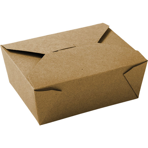 Kraft Take Out Food Containers, Corrugated, Rectangular Consource