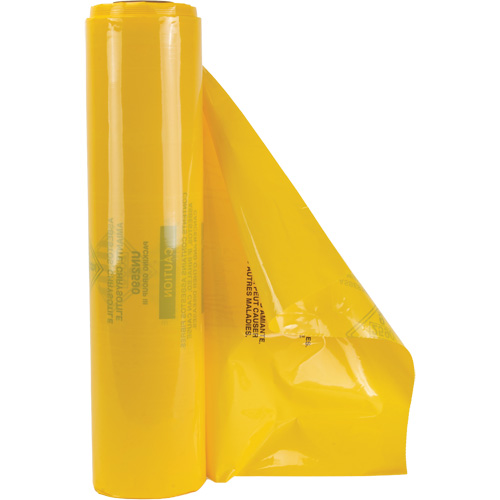 Hazardous Waste Liners, Asbestos, 40" L x 35" W, 3 mils Consource