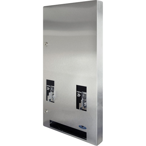 Recessed Double Napkin & Tampon Vendor Consource