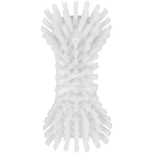 Hand Brush, Extra Stiff Bristles, 9-1/10" Long, White Consource