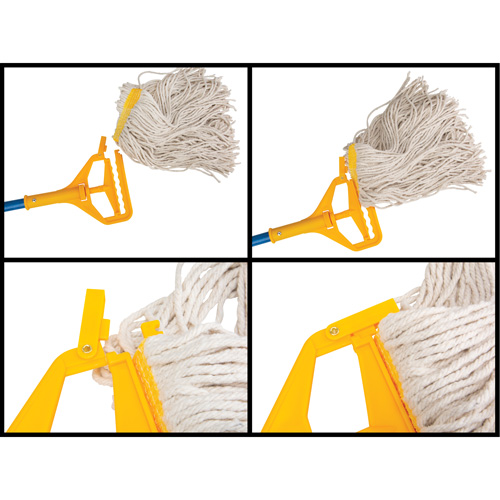 Handle with Clip, Fibreglass/Plastic, Open Gate Tip, 60" Length Consource