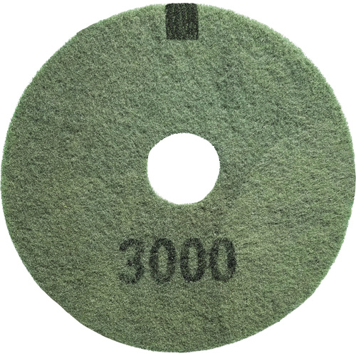 3000 Grit Floor Pad, 17", Scrubbing/Stripping, Black Consource