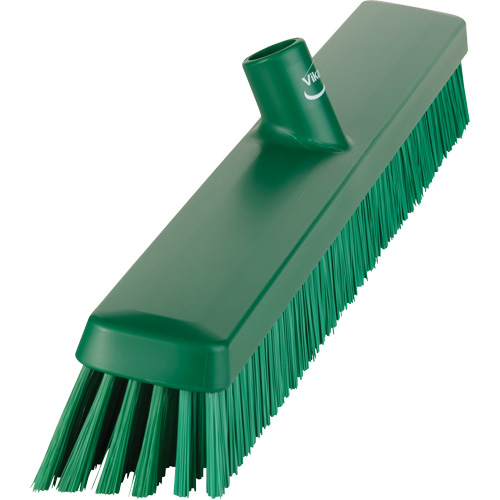 Balai-brosse robuste, Crins Fin/Ferme, 24", Vert Consource