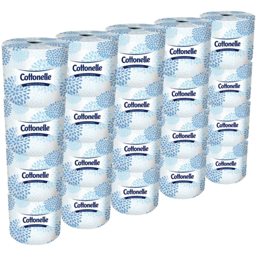 Cottonelle&reg; Professional Toilet Paper, 2 Ply, 451 Sheets/Roll, White Consource