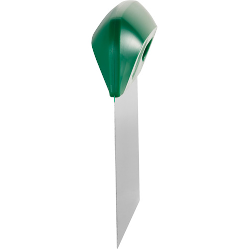 Flexible Stainless Steel Dough Cutter/Scraper, Green, 4-1/2" W x 5-3/4" L Consource