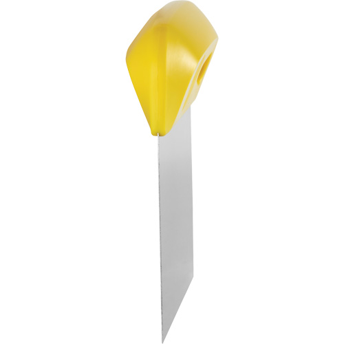 Flexible Stainless Steel Dough Cutter/Scraper, Yellow, 4-1/2" W x 5-3/4" L Consource