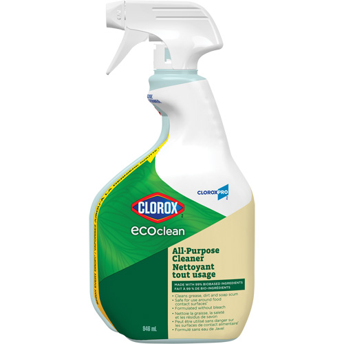 Nettoyant tout usage CloroxPro Clorox EcoClean, 946 ml, Bouteille &agrave; g&acirc;chette Consource