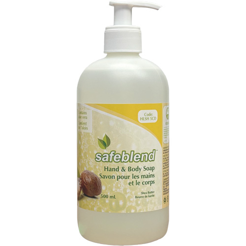 Shea Butter Hand & Body Soap, Liquid, 500 ml, Scented Consource