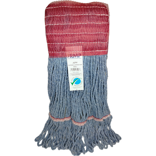 Wide-Band Mop Head, Antimicrobial/Floor Finishing/Specialty, Cotton/Rayon/Synthetic, Loop Style Consource