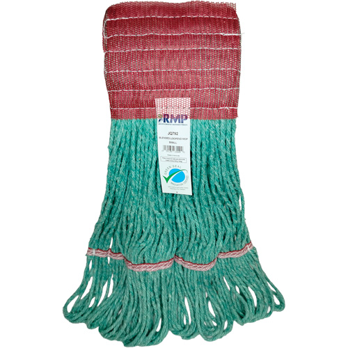 Wide-Band Mop Head, Antimicrobial/Floor Finishing/Specialty, Cotton/Rayon/Synthetic, Loop Style Consource