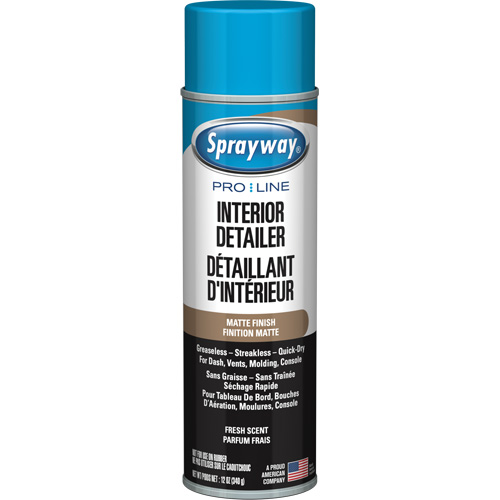 Pro Line Interior Detailer with Matte Finish & Fresh Scent Consource
