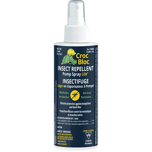 Insectifuge, DEET &agrave; 10 %, Vaporisateur, 40 oz Consource