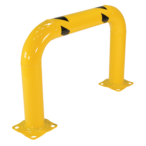 High Profile Machinery Guards, 3' W x 2' H, Yellow Consource