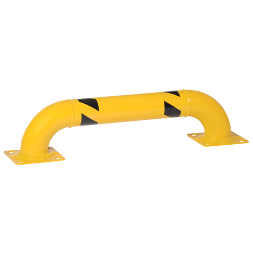 Low Profile Rack Guards, 3' W x 0.75' H, Yellow Consource