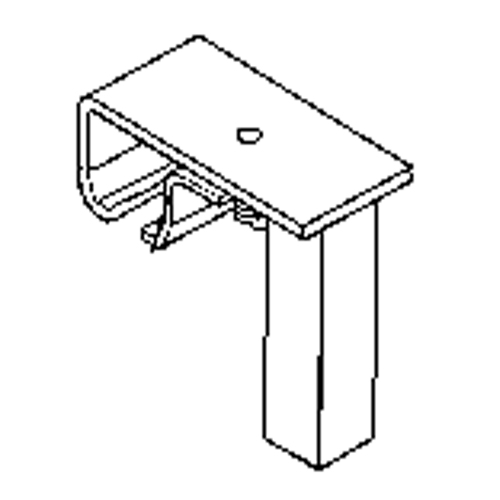 Track Bracket for Floor Support Hardware Consource