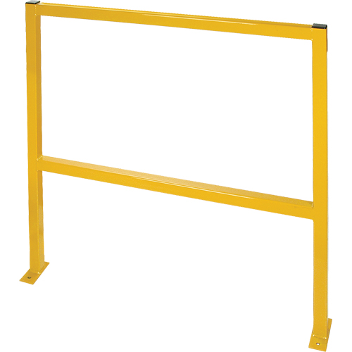 Perimeter Guards - Tubular Style, 48" W x 49-1/2" H, Yellow Consource