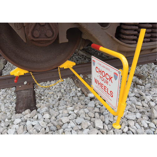 Single Rail Chock With Flag Rail Combo Consource