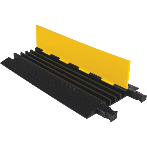 Yellow Jacket&reg; Heavy Duty Cable Protector, 4 Channels, 36" L x 17.5" W x 2" H Consource