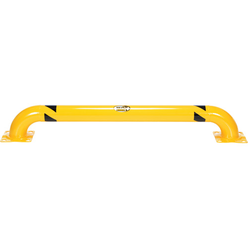 Protecteur de r&acirc;telier &agrave; profil bas, 5,3' la x 0,74' h, Jaune Consource