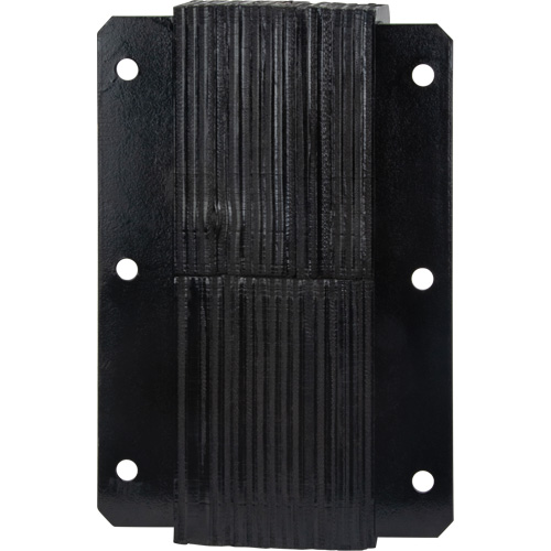 Laminated Dock Bumpers, Vertical, Rubber, 11" W x 6" D x 20" H Consource