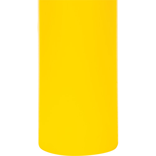 Polyethylene Bollard Cover, 4-1/2" Dia. x 64" L, Red/Yellow Consource