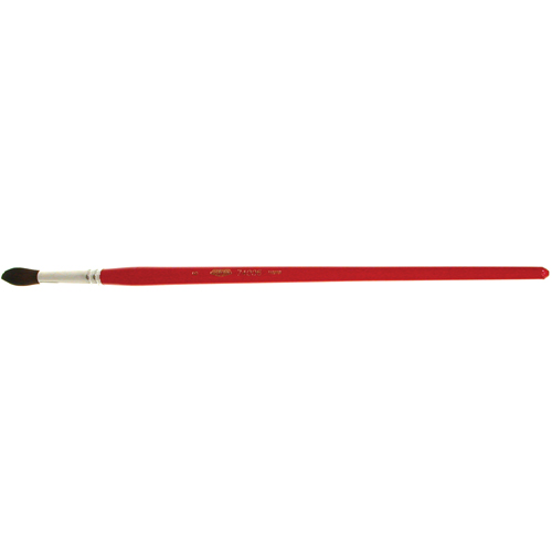 Round Marking Paint Brush, 9/32" Brush Width, Camel Hair, Wood Handle Consource