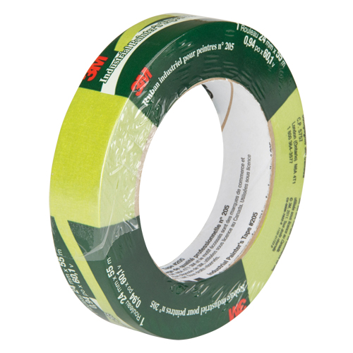 Painter's Masking Tape 205, 24 mm (1") x 55 m (180'), Green Consource