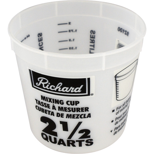 Tasse de m&eacute;lange en plastique Consource