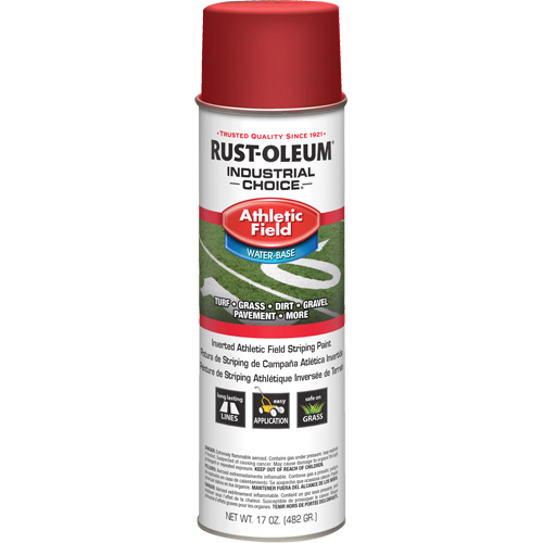 AF1600 Athletic Field Striping Paint, Red, Aerosol Can Consource