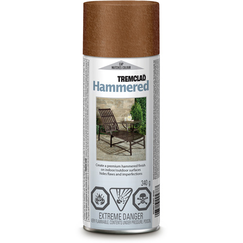 Tremclad&reg; Paint, Bronze, Gloss/Hammered, Aerosol Can Consource