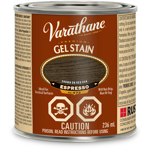 Teinture en gel de qualit&eacute; sup&eacute;rieure Varathane, 236 ml, Espresso Consource