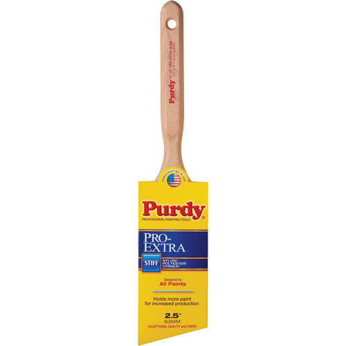 Pinceau Pro-Extra Glide, Mat&eacute;riau m&eacute;lang&eacute;, Manche Bois, Largeur de 2-1/2" Consource