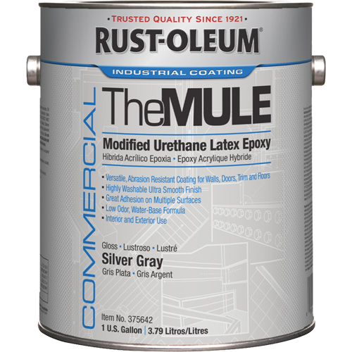 Modified Urethane Latex Epoxy, Silver Grey, Gallon Consource