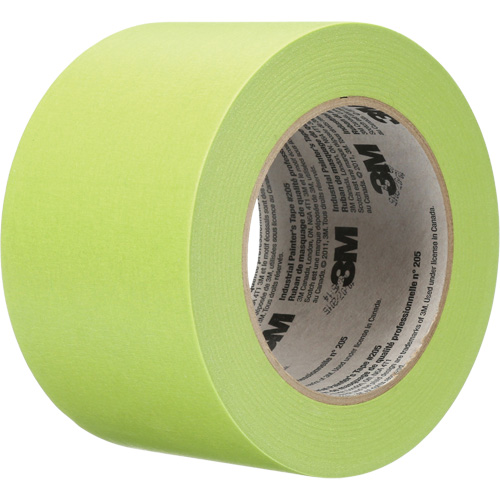 Industrial Painter's Tape 205, 72 mm (2-4/5") x 55 m (180'), Green Consource