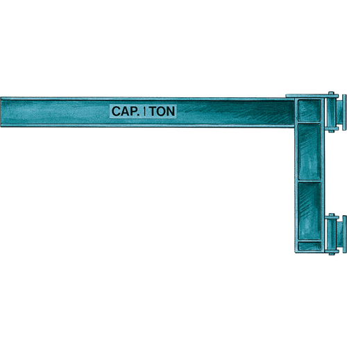 Potences, Poutre en I, Largeur de semelle de 4", Capacit&eacute; de 1000 lb (0,5 tonne) Consource