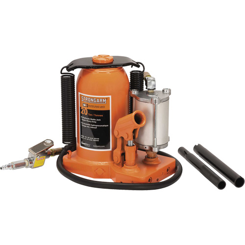 380C Bottle Jack, 20 Ton(s), Air Hydraulic, 20-5/8" Raised Height Consource