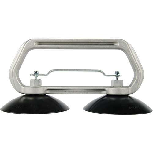 Appareils &agrave; ventouses - Ventouse double industrielle, 75 lb Capacit&eacute;, 5", Barre &agrave; tirer, 10" Longueur de la manche Consource
