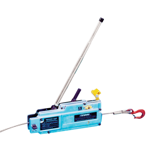 Palan &agrave; c&acirc;ble d'acier Tirfor - T508D, Diam&egrave;tre du fil 5/16", Capacit&eacute; 2000 lb (1 tonne) Consource