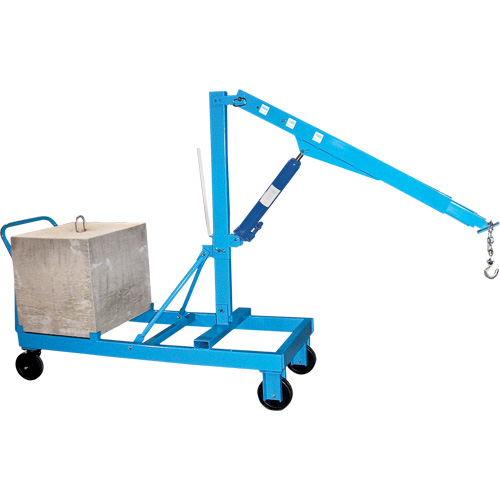 Potences de levage - Fl&egrave;che inverse, Lev&eacute;e 8', 1000 lb (0,5 tonne), 57" bras, 78" ha Consource