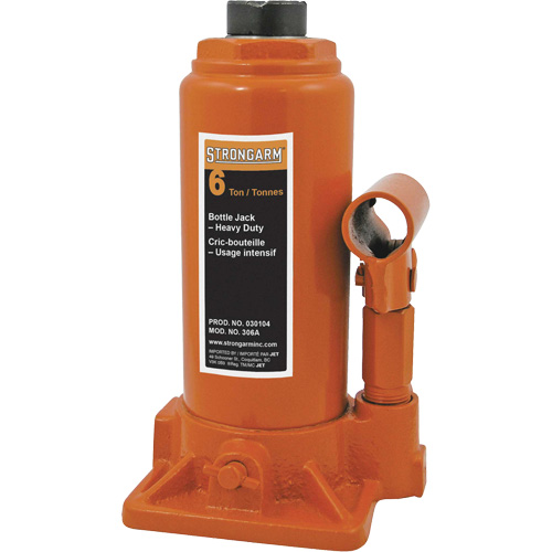 306A Bottle Jack, 6 Ton(s), 16" Raised Height Consource